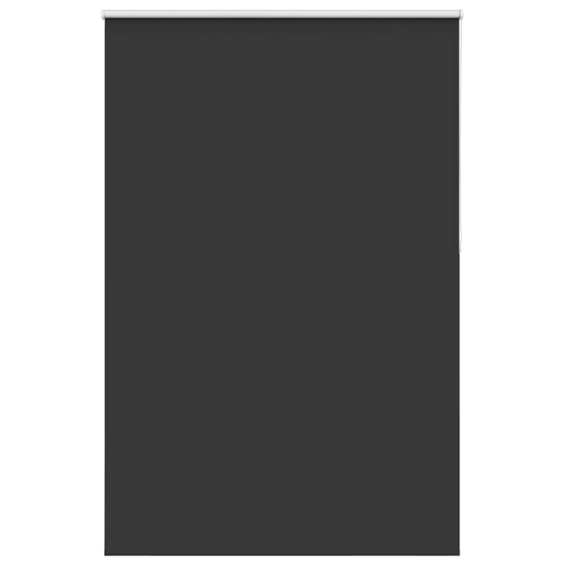 Verdunkelungsrollo Schwarz 155x210 cm Stoffbreite 151,6 cm