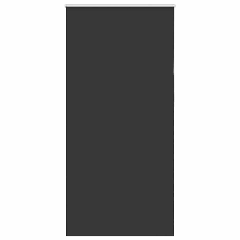 Verdunkelungsrollo Schwarz 115x230 cm Stoffbreite 110,7 cm