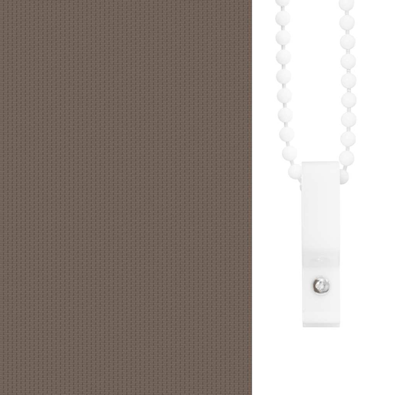 Verdunkelungsrollo Kaffeebraun 60x150cm Stoffbreite 55,7 cm