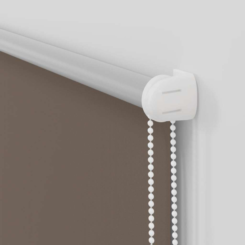 Verdunkelungsrollo Kaffeebraun 60x210cm Stoffbreite 55,7 cm