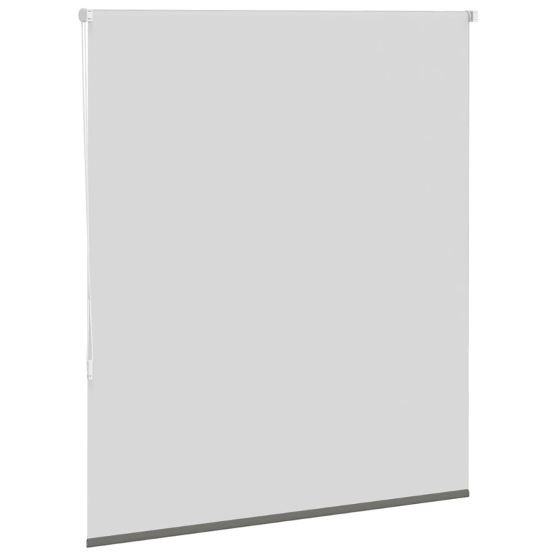 Verdunkelungsrollo Grau 135x130cm Stoffbreite 131,6cm Polyester
