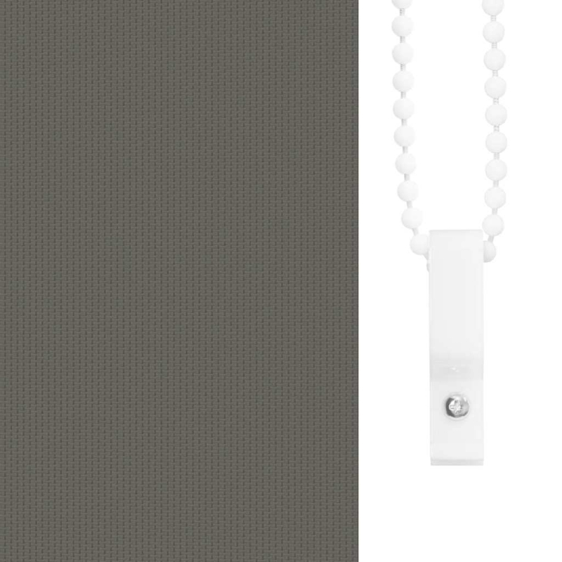 Verdunkelungsrollo Grau 100x175cm Stoffbreite 95,7 cm Polyester