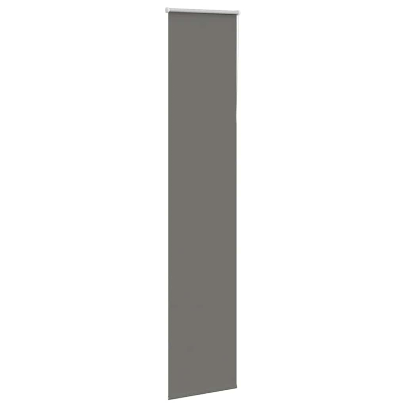 Verdunkelungsrollo Grau 50x210 cm Stoffbreite 45,7 cm Polyester
