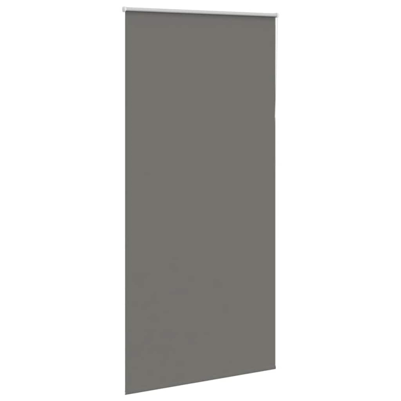 Verdunkelungsrollo Grau 90x210 cm Stoffbreite 85,7 cm Polyester