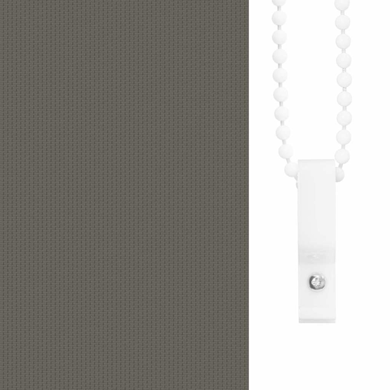 Verdunkelungsrollo Grau 120x210cm Stoffbreite 116,6cm Polyester