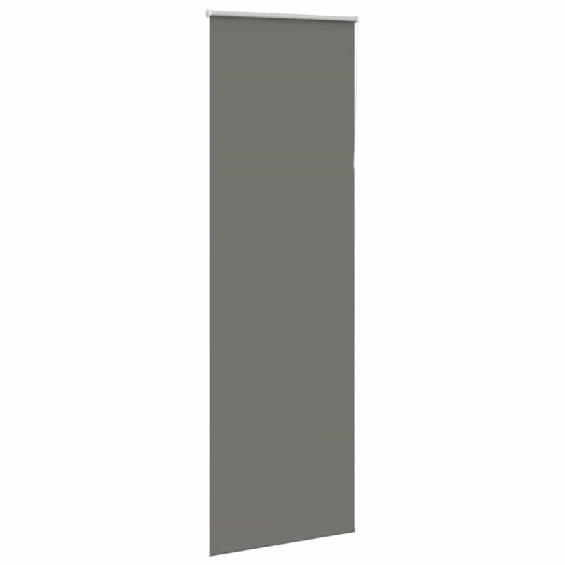 Verdunkelungsrollo Grau 80x230 cm Stoffbreite 75,7 cm Polyester