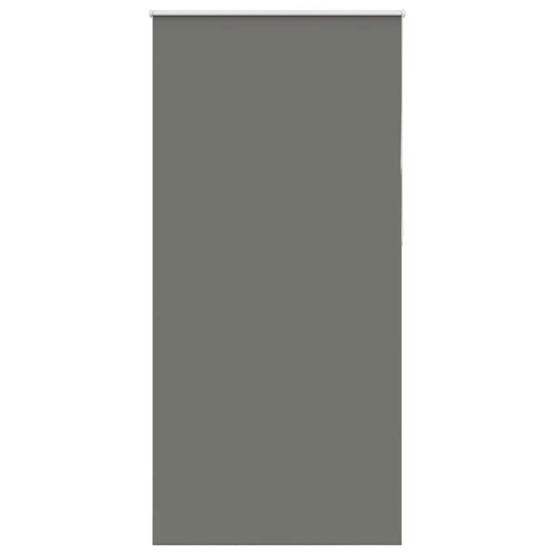 Verdunkelungsrollo Grau 90x230 cm Stoffbreite 85,7 cm Polyester