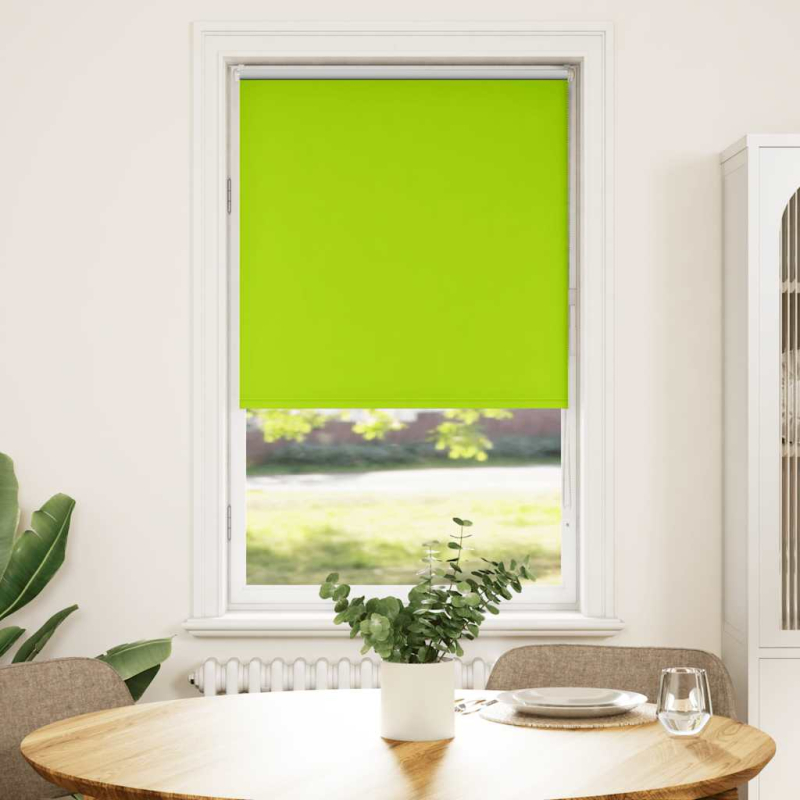 Verdunkelungsrollo Grün 70x150 cm Stoffbreite 65,7 cm Polyester
