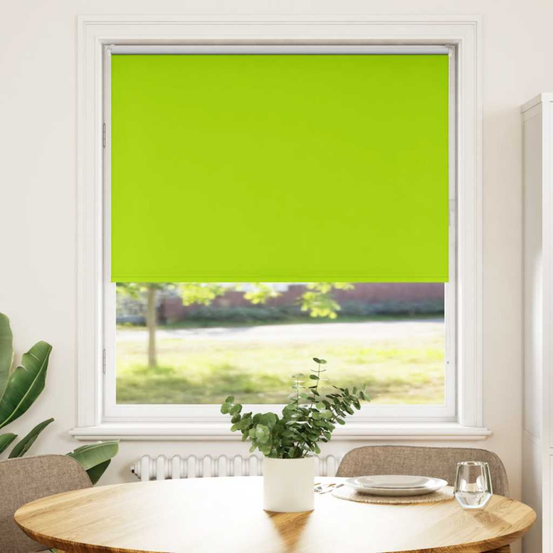 Verdunkelungsrollo Grün 105x175cm Stoffbreite 100,7cm Polyester