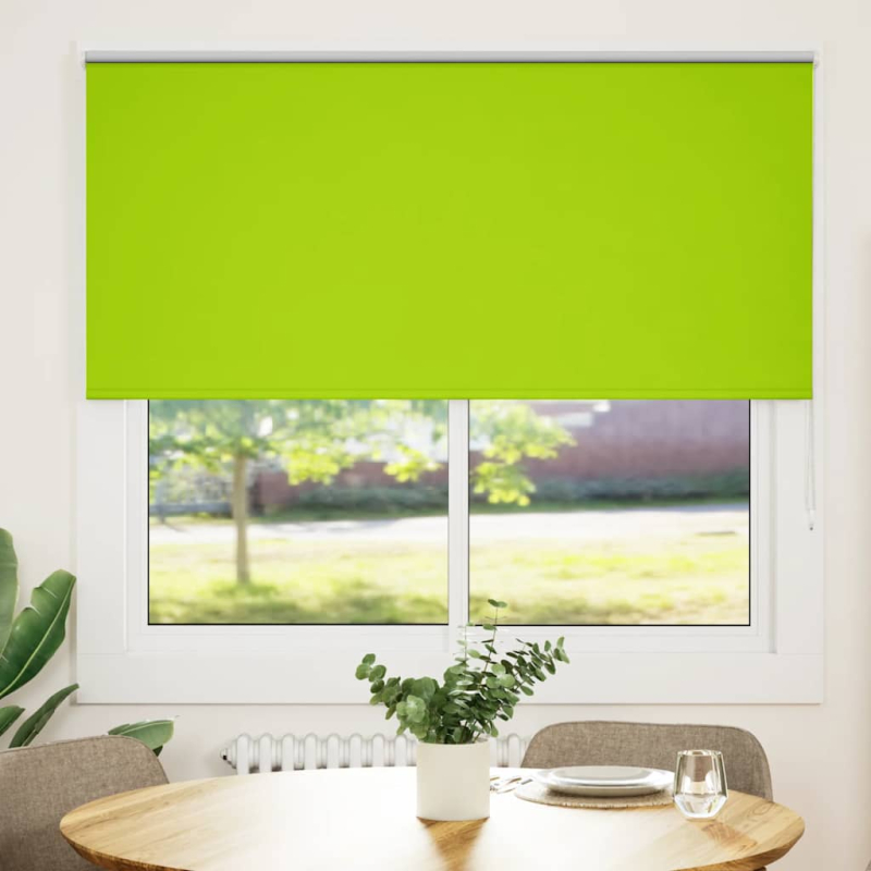 Verdunkelungsrollo Grün 165x175cm Stoffbreite 161,6cm Polyester
