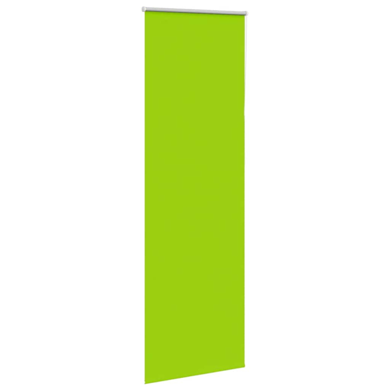 Verdunkelungsrollo Grün 80x210 cm Stoffbreite 75,7 cm Polyester