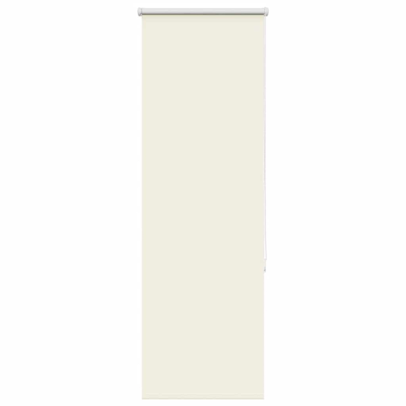 Verdunkelungsrollo Cremeweiß 45x130cm Stoffbreite 40,7 cm