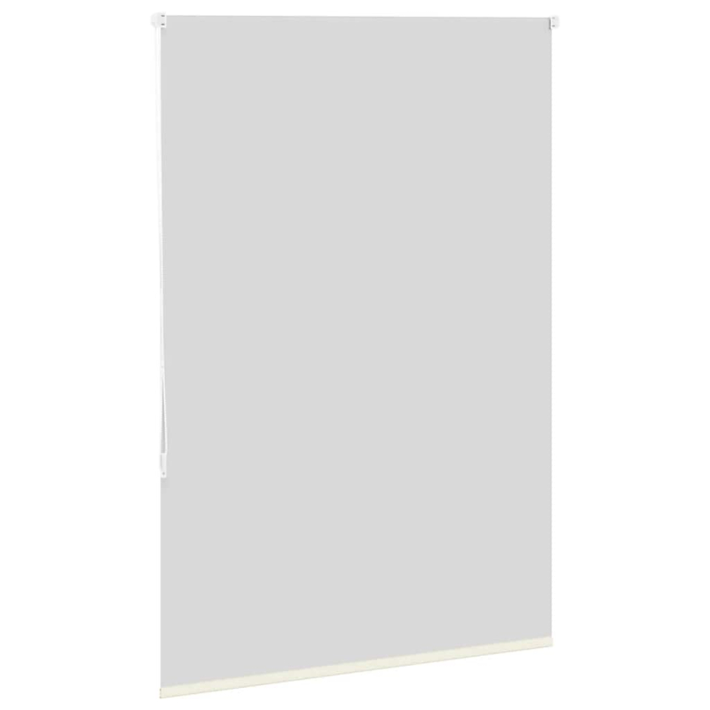 Verdunkelungsrollo Cremeweiß 95x130cm Stoffbreite 90,7 cm