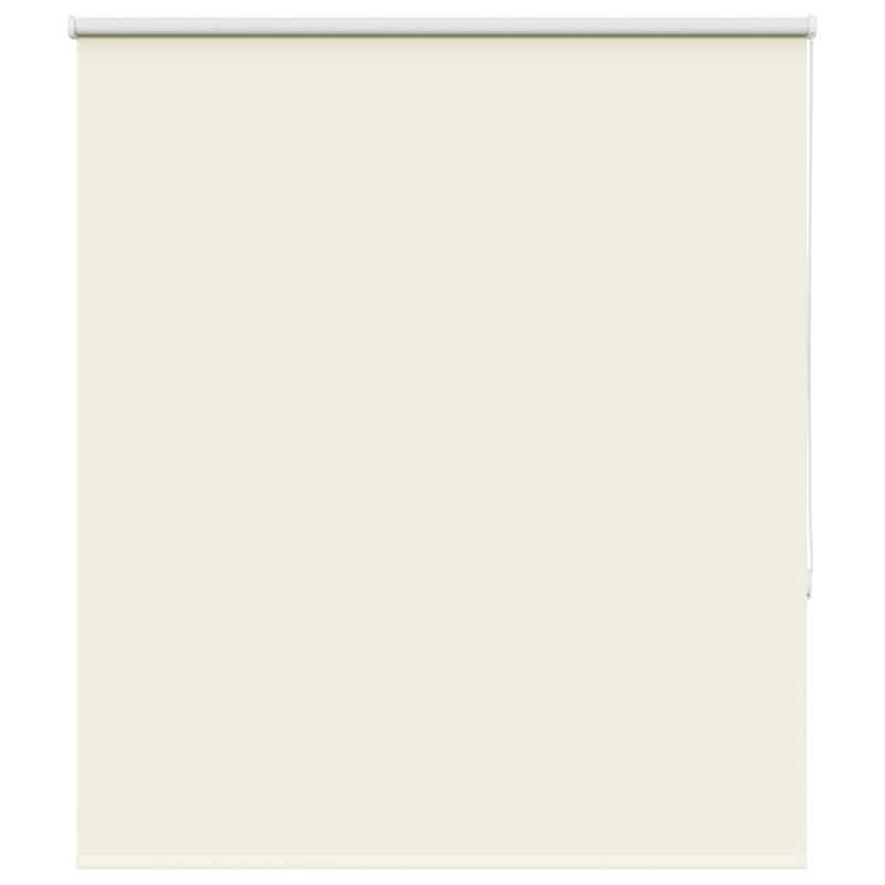 Verdunkelungsrollo Cremeweiß 140x130cm Stoffbreite 136,6cm