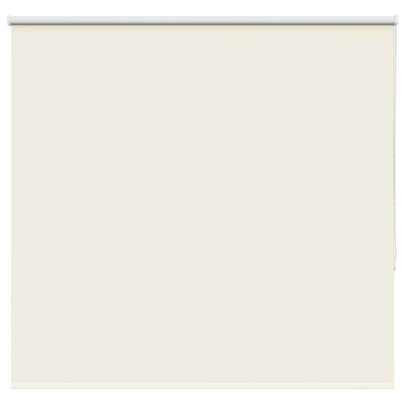 Verdunkelungsrollo Cremeweiß 145x130cm Stoffbreite 141,6cm