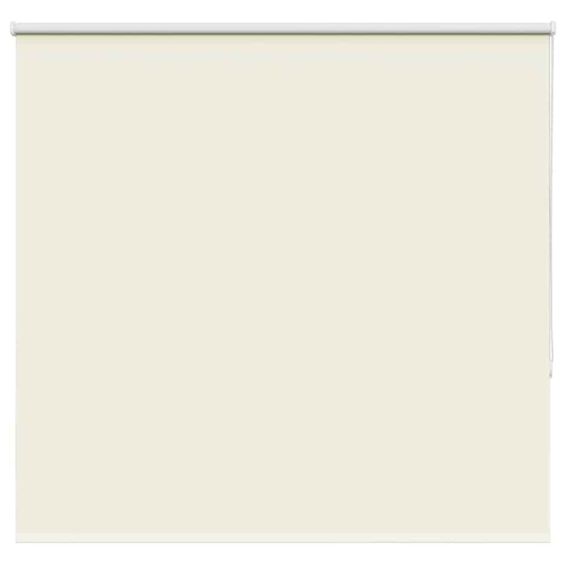 Verdunkelungsrollo Cremeweiß 155x130cm Stoffbreite 151,6cm