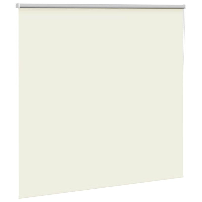 Verdunkelungsrollo Cremeweiß 155x130cm Stoffbreite 151,6cm