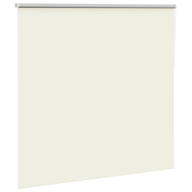 Verdunkelungsrollo Cremeweiß 165x130cm Stoffbreite 161,6cm