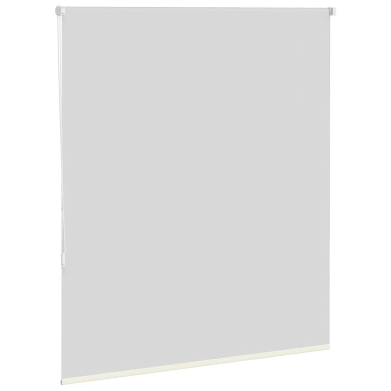 Verdunkelungsrollo Cremeweiß 140x150cm Stoffbreite 136,6cm