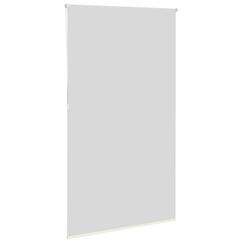 Verdunkelungsrollo Cremeweiß 120x210cm Stoffbreite 116,6cm