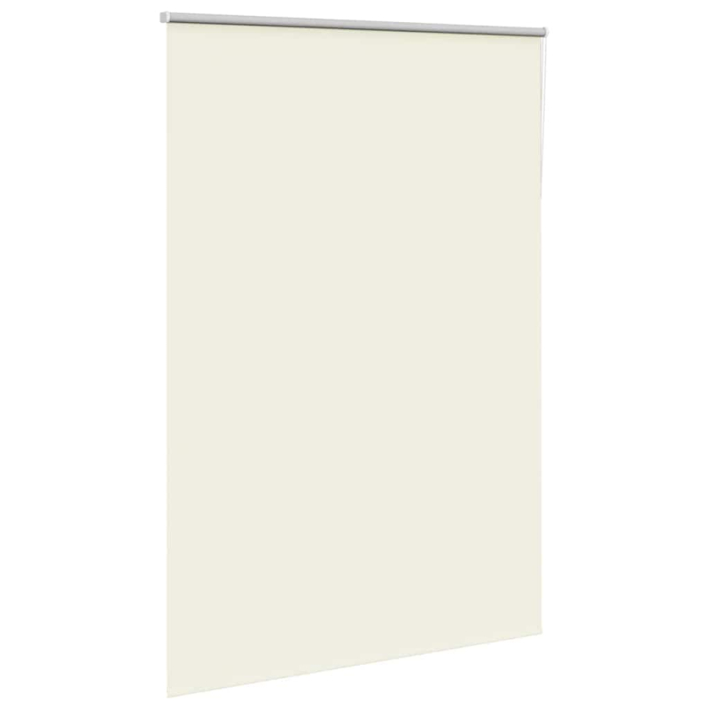 Verdunkelungsrollo Cremeweiß 155x210cm Stoffbreite 151,6cm