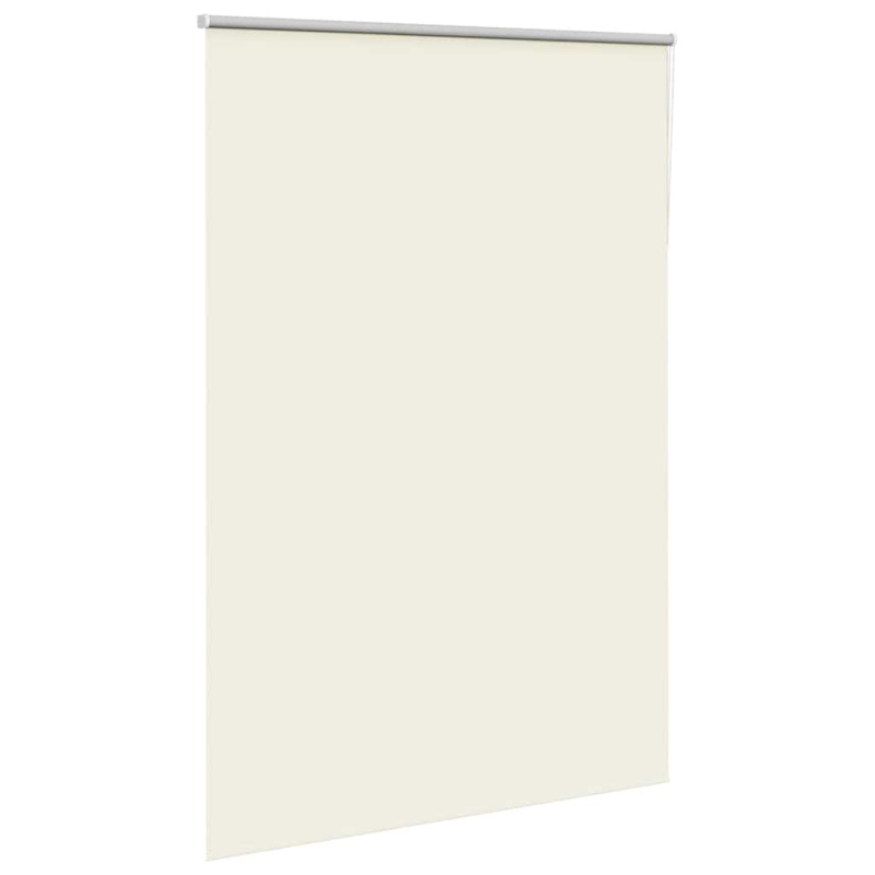 Verdunkelungsrollo Cremeweiß 165x210cm Stoffbreite 161,6cm