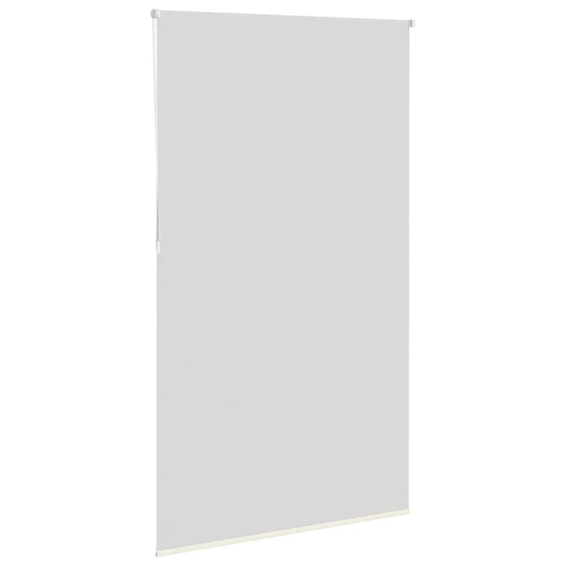 Verdunkelungsrollo Cremeweiß 130x230cm Stoffbreite 126,6cm
