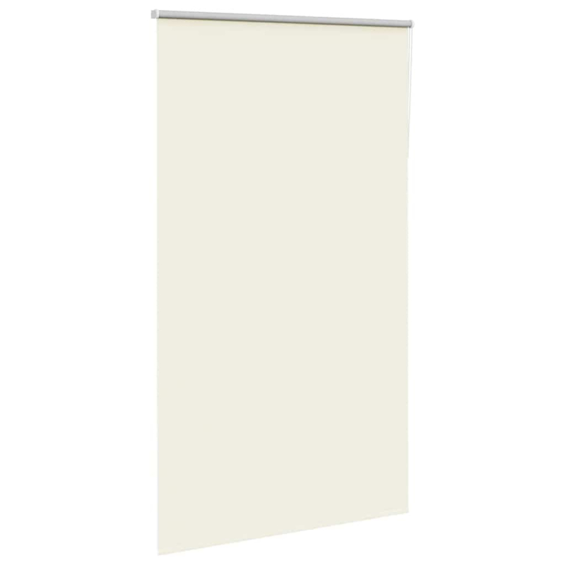 Verdunkelungsrollo Cremeweiß 140x230cm Stoffbreite 136,6cm