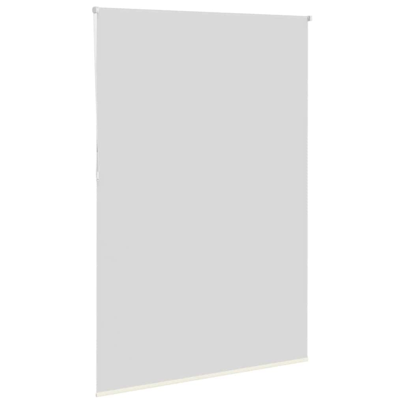 Verdunkelungsrollo Cremeweiß 145x230cm Stoffbreite 141,6cm
