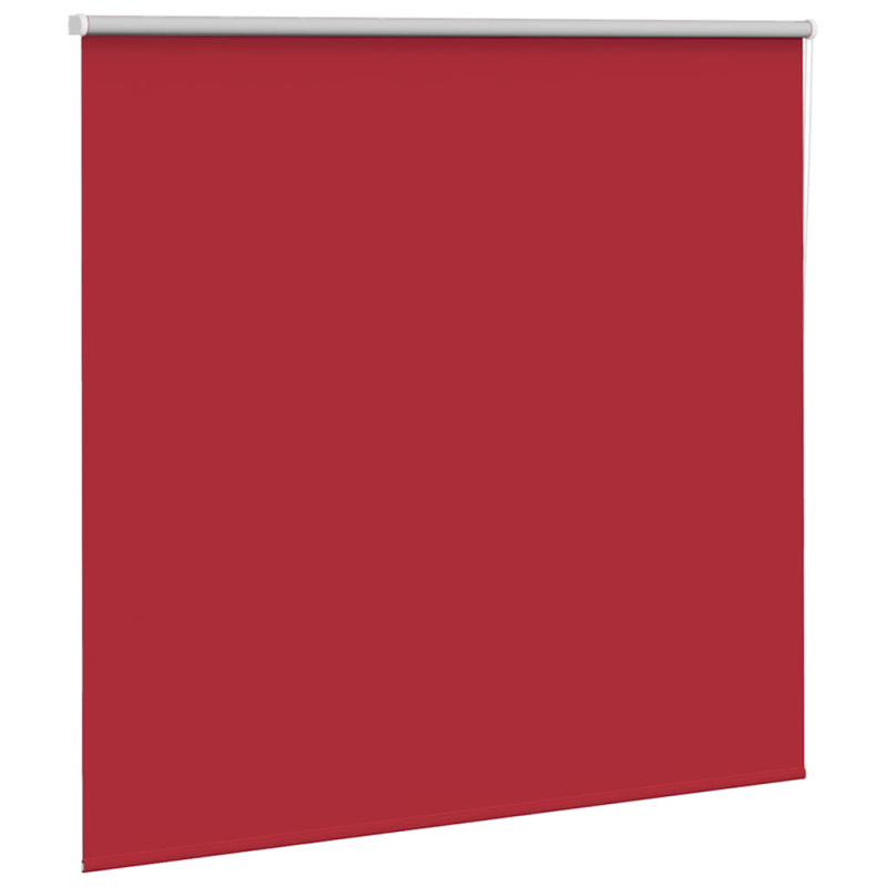 Verdunkelungsrollo Rot 150x130cm Stoffbreite 146,6cm Polyester