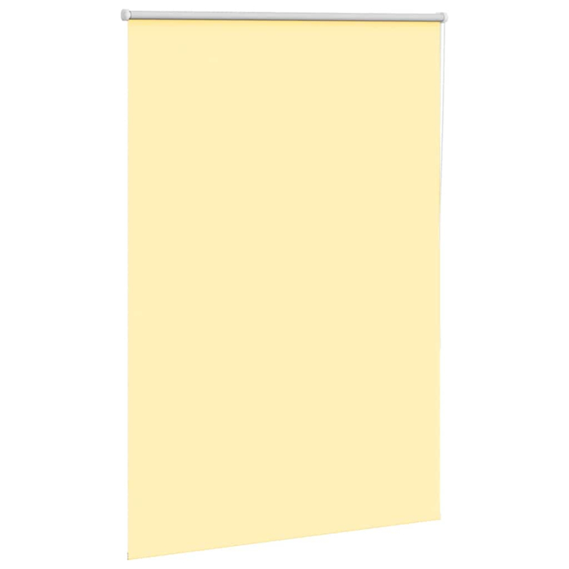 Verdunkelungsrollo Gelb 105x130cm Stoffbreite 100,7cm Polyester