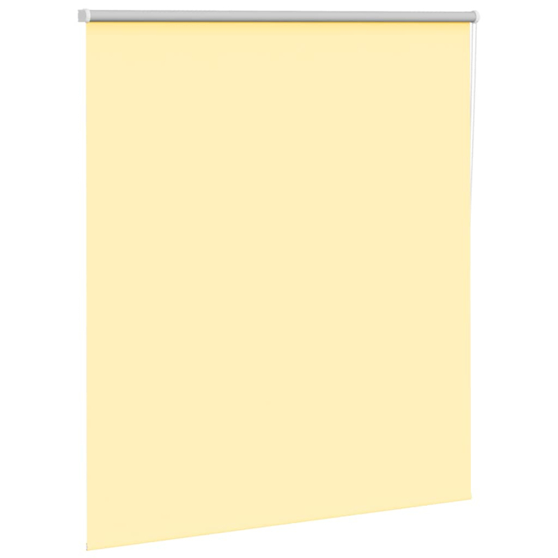 Verdunkelungsrollo Gelb 130x150cm Stoffbreite 126,6cm Polyester