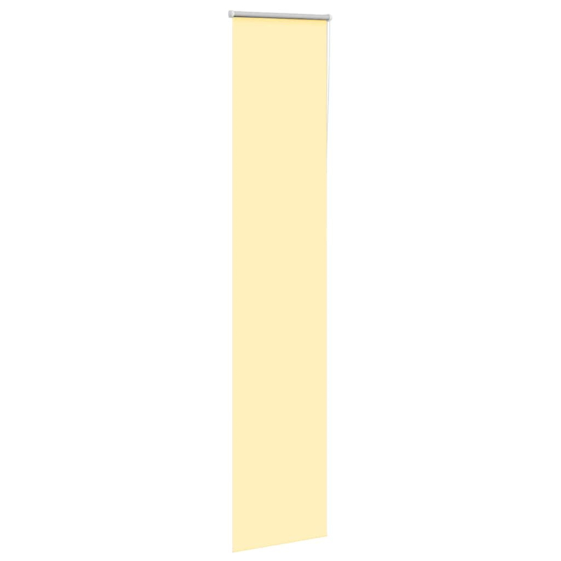 Verdunkelungsrollo Gelb 45x210 cm Stoffbreite 40,7 cm Polyester