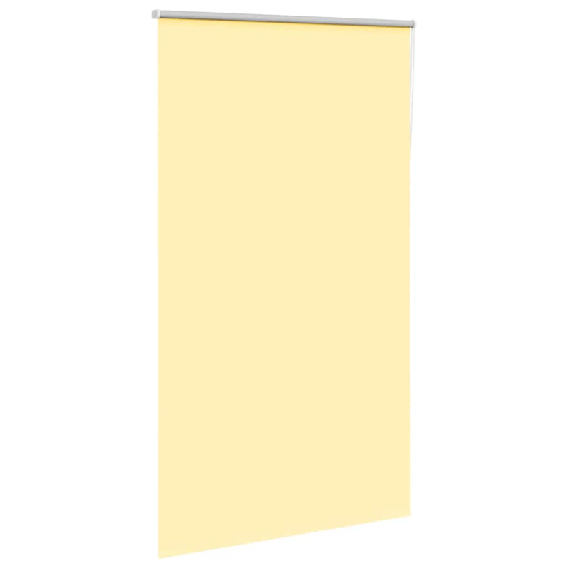 Verdunkelungsrollo Gelb 125x210cm Stoffbreite 121,6cm Polyester