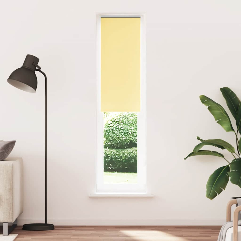 Verdunkelungsrollo Gelb 50x230 cm Stoffbreite 45,7 cm Polyester
