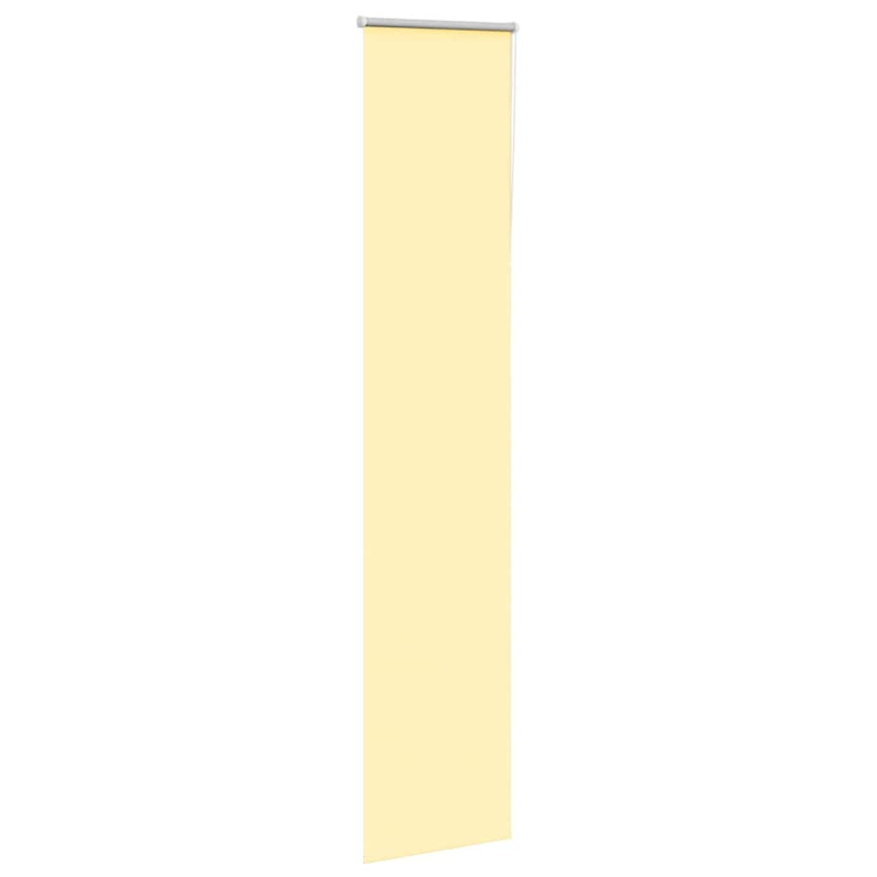 Verdunkelungsrollo Gelb 60x230 cm Stoffbreite 55,7 cm Polyester