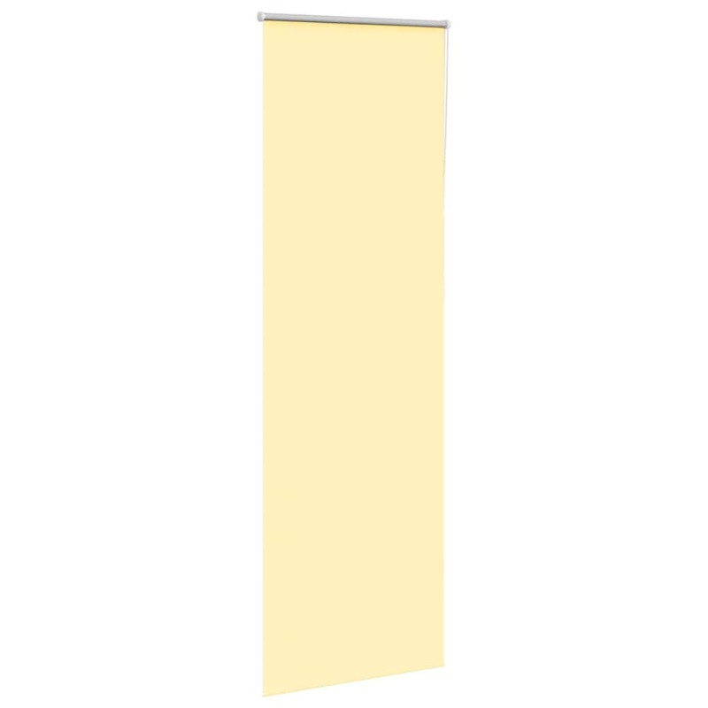 Verdunkelungsrollo Gelb 75x230 cm Stoffbreite 70,7 cm Polyester