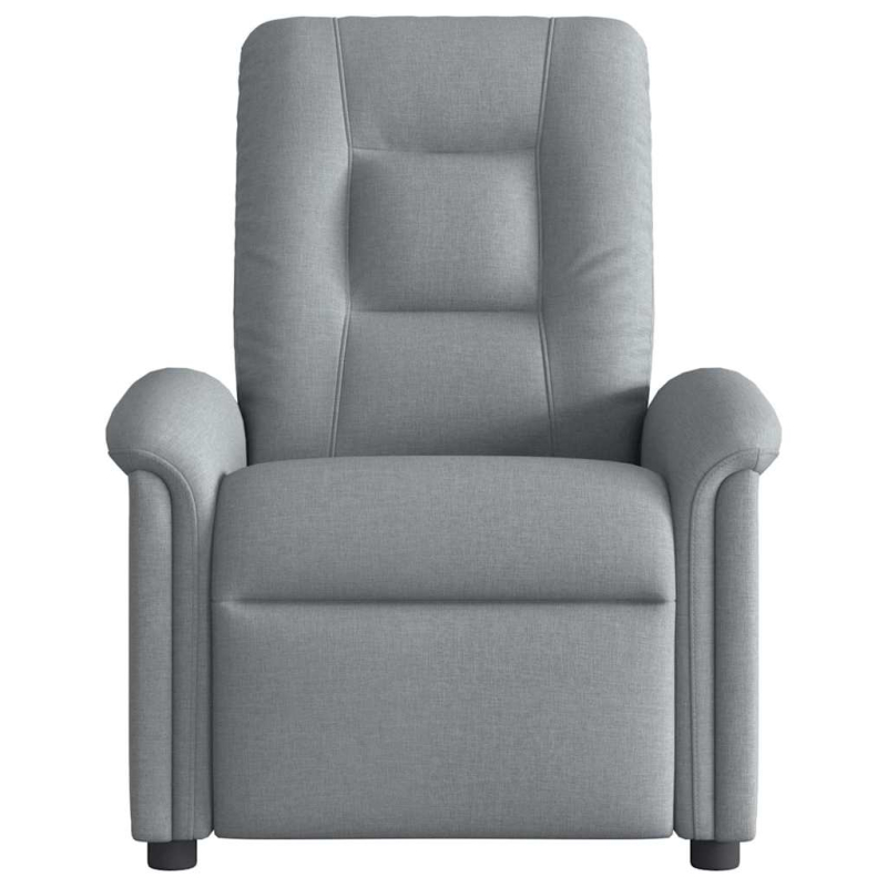 Relaxsessel Hellgrau Stoff