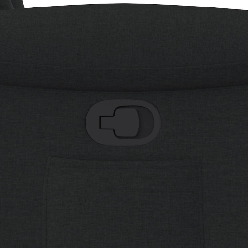 Relaxsessel Schwarz Stoff