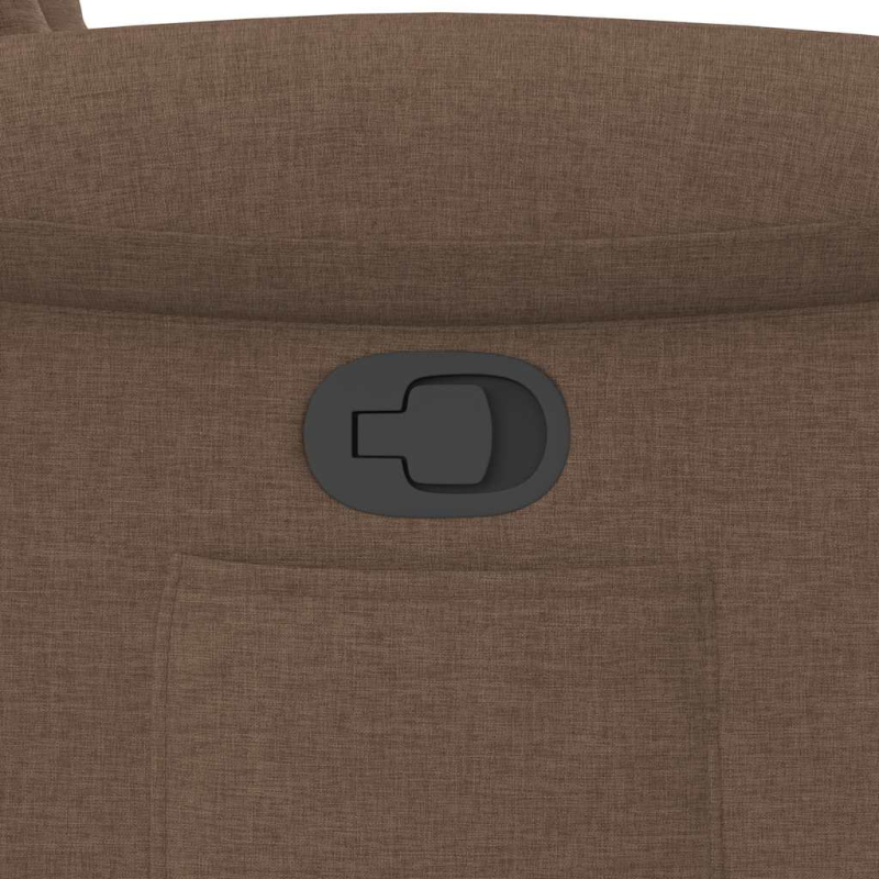 Relaxsessel Braun Stoff