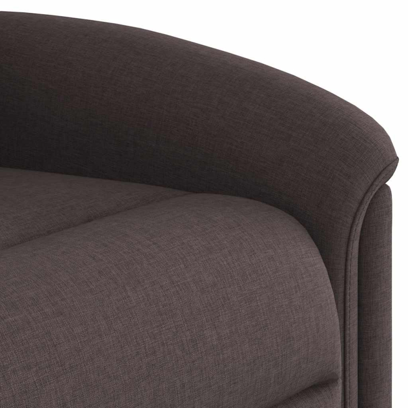 Relaxsessel Dunkelbraun Stoff