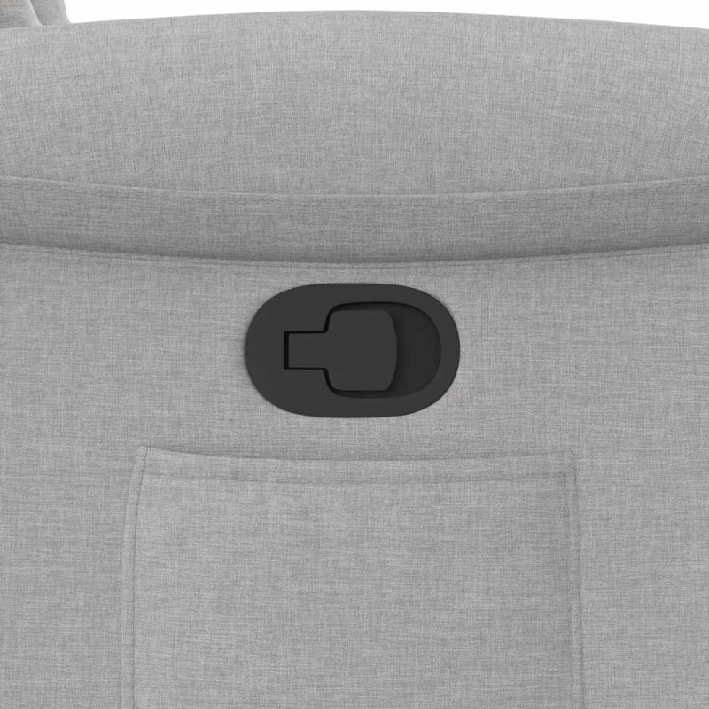 Relaxsessel Wolkengrau Stoff