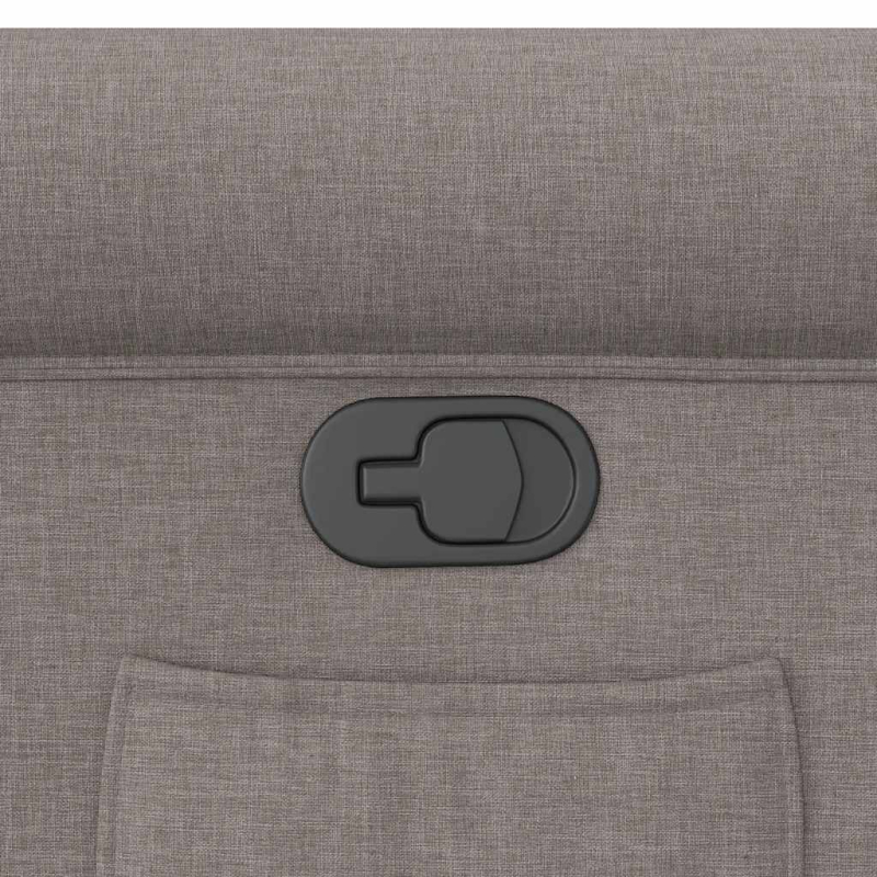 Relaxsessel Taupe Stoff