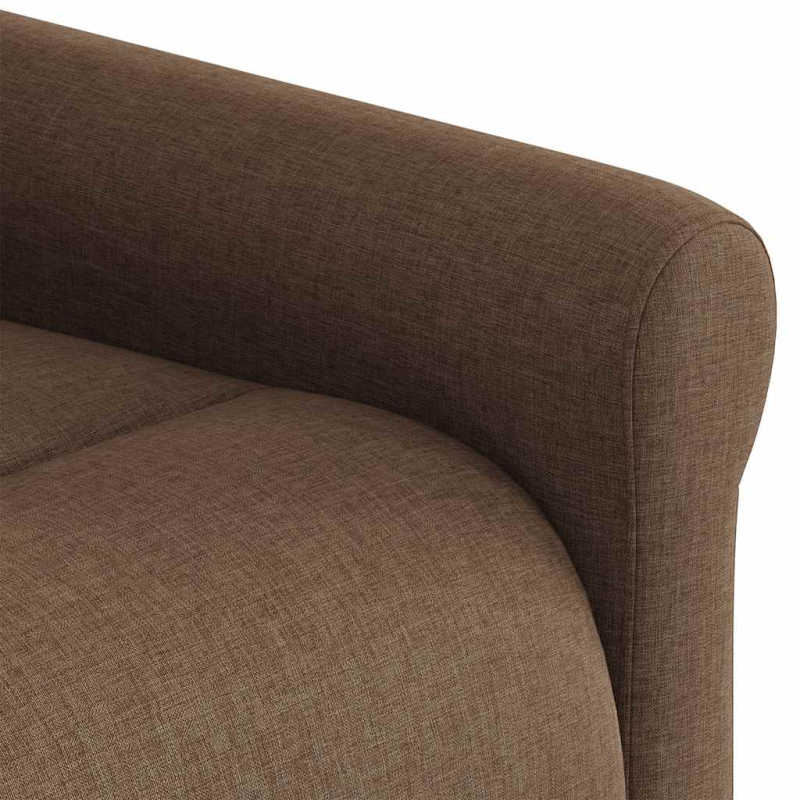 Massagesessel Braun Stoff