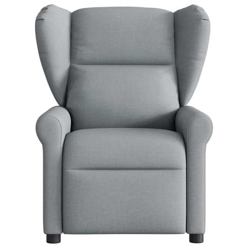 Relaxsessel Hellgrau Stoff