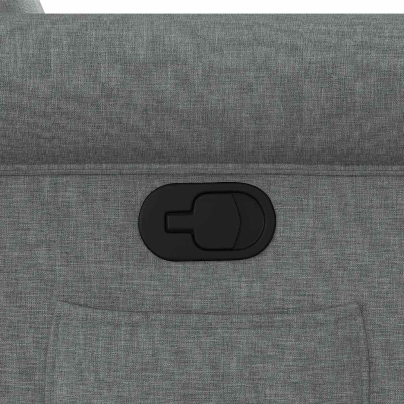 Relaxsessel Dunkelgrau Stoff