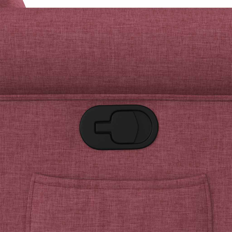 Relaxsessel Weinrot Stoff