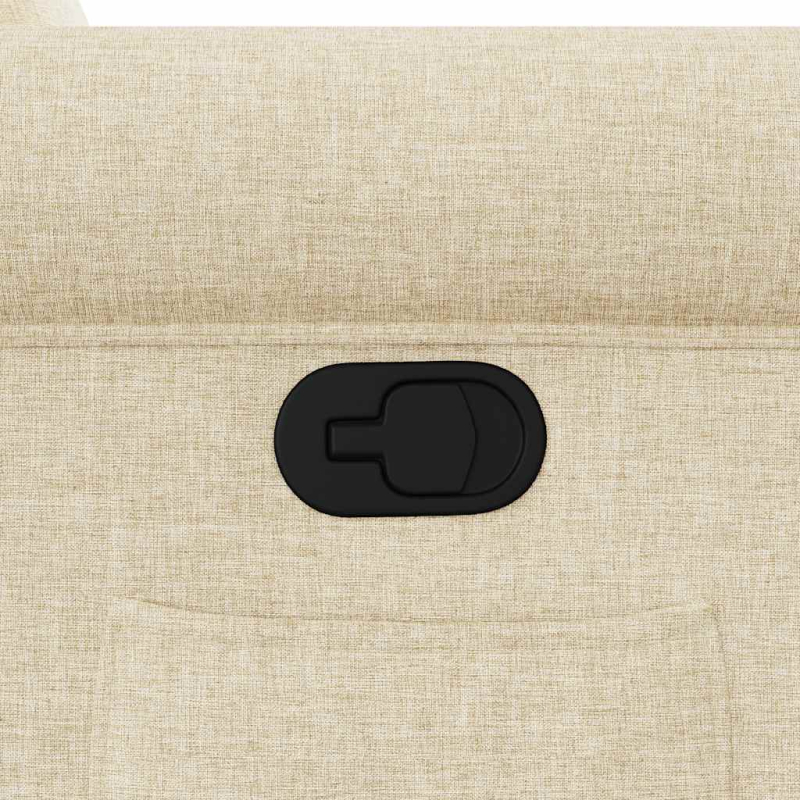 Relaxsessel Creme Stoff