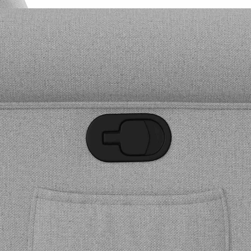 Relaxsessel Wolkengrau Stoff