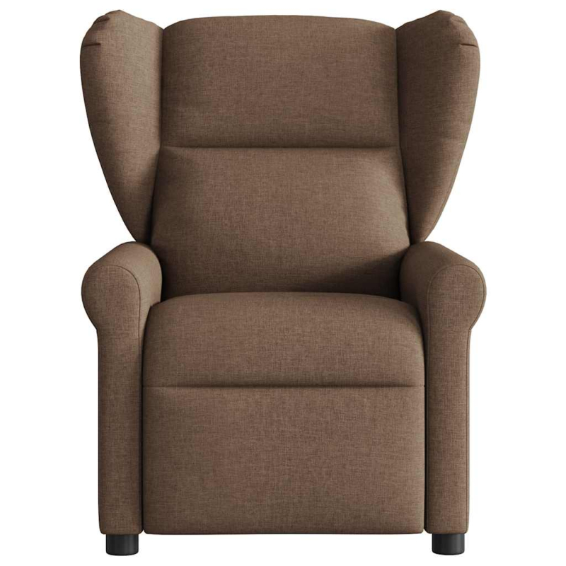 Massagesessel Braun Stoff